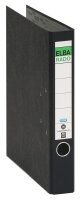 ELBA rado Wolkenmarmor Ordner schwarz marmoriert Karton 5,0 cm DIN A4, 1 St.