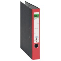 ELBA rado Wolkenmarmor Ordner rot marmoriert Karton 5,0 cm DIN A4, 1 St.