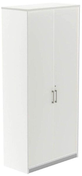 rocada Aktenschrank, 1104AW04 weiß 4 Fachböden 90,0 x 45,0 x 195,0 cm