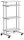 rocada PC-Tisch mit Rollen grau 68,0 x 53,0 x 126,0 cm