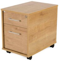 rocada Mobiler Rollcontainer eiche 2 Auszüge 40,0 x...