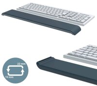 LEITZ Tastatur-Handballenauflage Ergo Cosy dunkelgrau