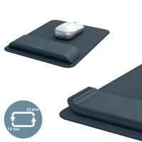 LEITZ Mousepad mit Handgelenkauflage Ergo dunkelgrau