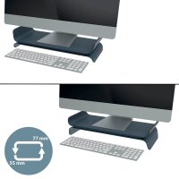 LEITZ Monitorständer Ergo dunkelgrau