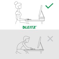 LEITZ Monitorständer Ergo dunkelgrau