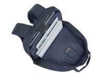RIVACASE Laptop-Rucksack Tegel 8460 Kunstfaser blau bis 44,0 cm (17,3 Zoll)