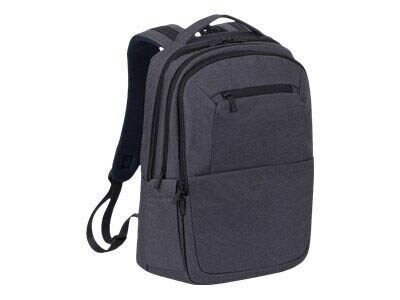 RIVACASE Laptop-Rucksack Suzuka 7765 Kunstfaser schwarz/grau bis 40,6 cm (16 Zoll)
