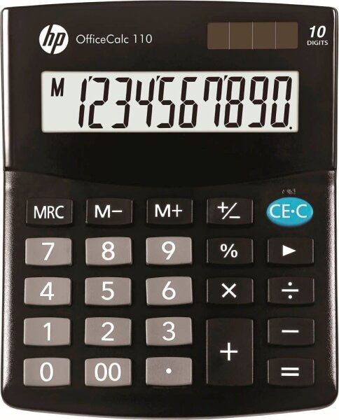 HP OfficeCalc 110 Tischrechner schwarz