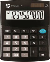 HP OfficeCalc 110 Tischrechner schwarz