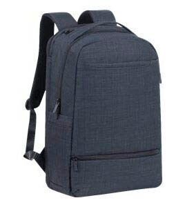 RIVACASE Laptoptasche Biscayne 8365 Kunstfaser schwarz 8365 BLACK bis 44,0 cm (17,3 Zoll)