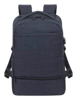 RIVACASE Laptoptasche Biscayne 8365 Kunstfaser schwarz...