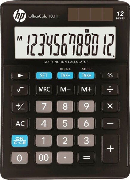 HP OfficeCalc 100 II Tischrechner schwarz