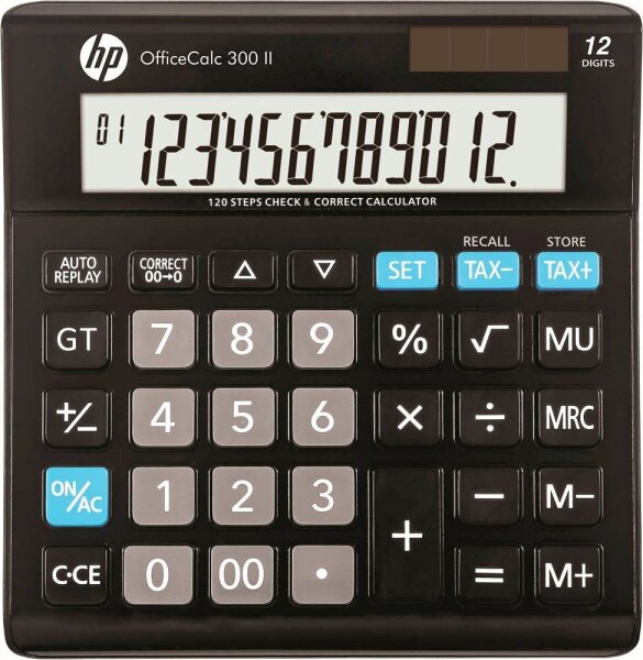 HP OfficeCalc 300 II Tischrechner schwarz