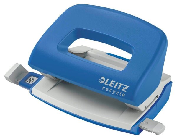 LEITZ Locher Recycle Mini blau, 1 St.