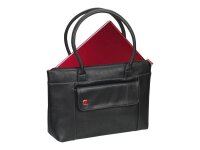 RIVACASE Laptoptasche Orly 8991 Lederimitat schwarz 8991 BLACK bis 39,6 cm (15,6  ( 8991 BLACK )