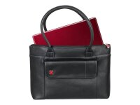 RIVACASE Laptoptasche Orly 8991 Lederimitat schwarz 8991 BLACK bis 39,6 cm (15,6  ( 8991 BLACK )