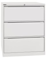 BISLEY Hängeregistraturschrank verkehrsweiß 3...