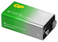 GP Batterie SUPER Alkali-Mangan E-Block 9,0 V, 1 St.