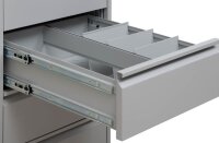 Gürkan Fachteiler für Regale lichtgrau 21,3 cm...