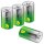 GP Batterien SUPER Alkali-Mangan Mono D 1,5 V, 4 St.