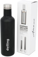 Isolierflasche kupfer-vakuum schwarz 750,0 ml, 1 St.