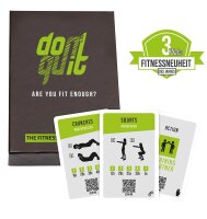 dont quit Fitness Kartenspiel, 1 St.