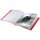 LEITZ Recycle 4677 Sichtbuch DIN A4, 40 Hüllen rot, 1 St.