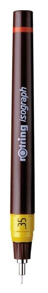 rotring Isograph Tuschefüller schwarz 0,35 mm, 1 St.