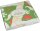 PAPSTAR Pizzakartons pure weiß, rot, grün, creme 30,0 x 3,0 cm, 100 St.