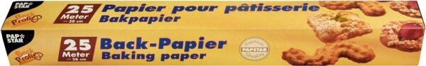 PAPSTAR Backpapier-Rolle 1 Rolle