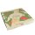 PAPSTAR Pizzakartons pure weiß, rot, grün, creme 26,0 x 3,0 cm, 100 St.