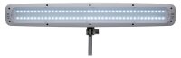 MAUL MAULwork LED Schreibtischlampe weiß 20 W mit Tischklemme