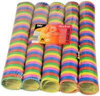 PAPSTAR Luftschlangen Stripes bunt 10 St.