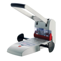 novus Registraturlocher B 2200 lichtgrau, 1 St.