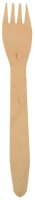 PAPSTAR Einweg-Gabeln pure, Holz, 500 St.