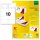 SIGEL Visitenkarten LP838 satiniert weiß 225 g/qm, 50 St.