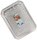 STARPAK Einweg-Servierplatten silber 26,0 x 3,5 cm, 5 St.