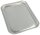 STARPAK Einweg-Servierplatten silber 26,0 x 3,5 cm, 5 St.