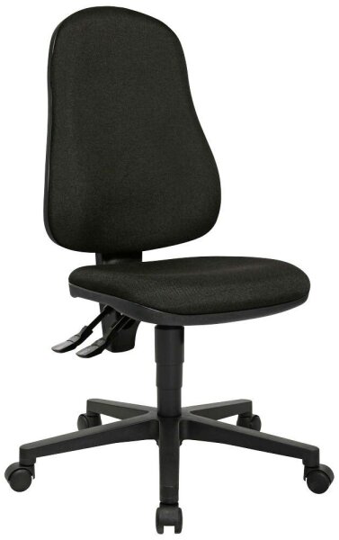 Topstar Bürostuhl Point 60, 8160G20 Stoff schwarz, Gestell schwarz