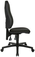 Topstar Bürostuhl Point 60, 8160G20 Stoff schwarz, Gestell schwarz