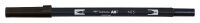 Tombow ABT Dual Brush-Pen schwarz, 1 St.