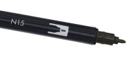 Tombow ABT Dual Brush-Pen schwarz, 1 St.