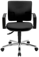 Topstar Bürostuhl Pro 30 chrom, PU39AG20 Stoff...