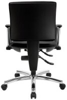 Topstar Bürostuhl Pro 30 chrom, PU39AG20 Stoff schwarz, Gestell chrom