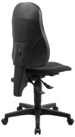 Topstar Bürostuhl Ortho Point, PO90G22 Stoff anthrazit, Gestell schwarz