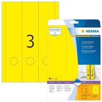 HERMA Ordneretiketten 5136 gelb, 20 Blatt