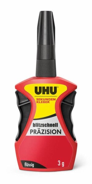 UHU Präzision Sekundenkleber 3,0 g, 1 St.