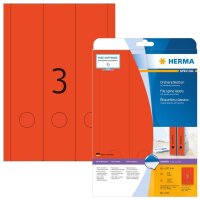 HERMA Ordneretiketten 5137 rot, 20 Blatt