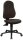 Topstar Bürostuhl Point 60, 8160G08 Stoff braun, Gestell schwarz