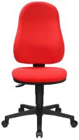 Topstar Bürostuhl Point 60, 8160G21 Stoff rot,...